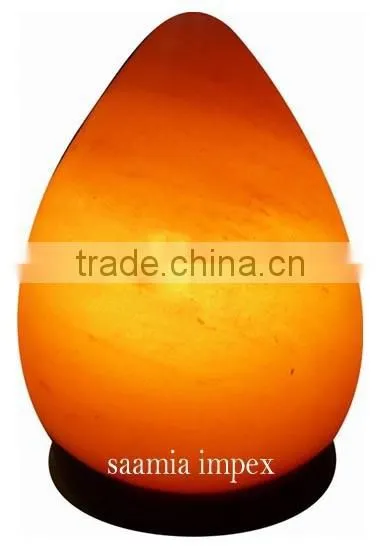 Himalayan Rock Salt Lamp Tear Drop photo-2