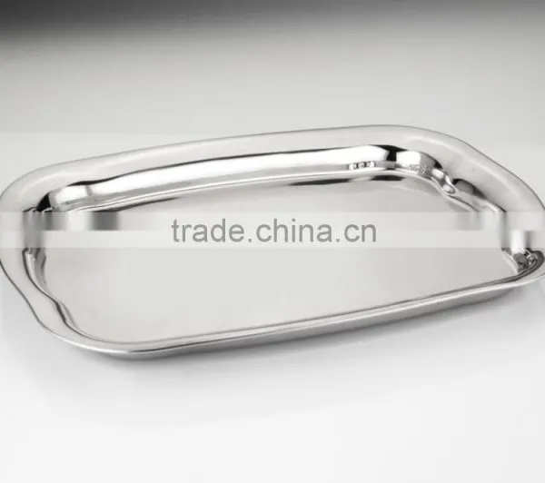 Serving Tray With Stainless Steel