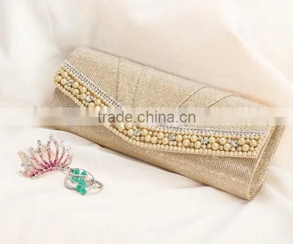 Ladies Beaded Evening Clutch Bag Party Bag
