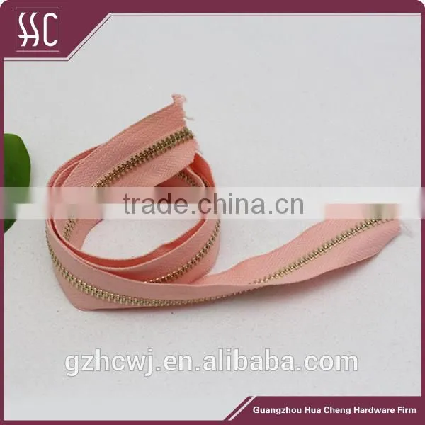 #3 #5 #8 Teeth Metal Brass Zips Wholesale Zips for Bags photo-2