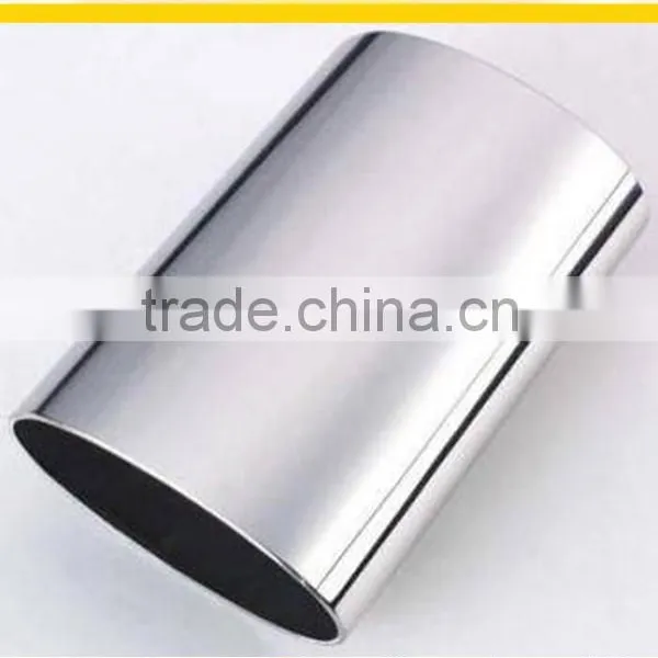 ASTM A 554 201 Stainless Steel Oval Pipe For Furniture photo-3