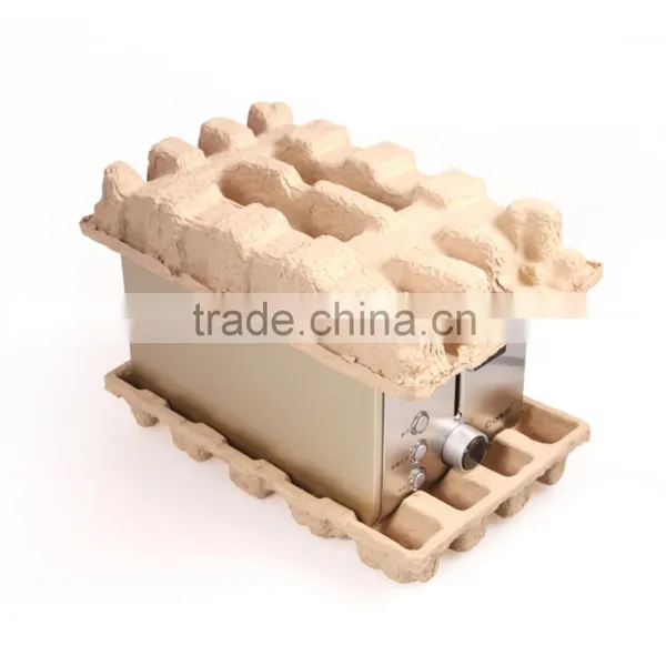 Paper Pulp Tray Biodegradable Paper Pulp Tray/Pulp Industrial Tray photo-2