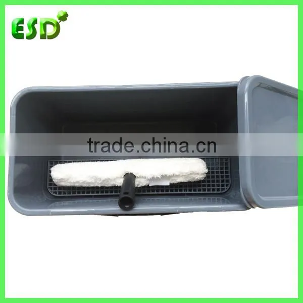 ESD Plastic Rectangular Bucket With Lid,Window Cleaning Bucket Quality Choice photo-3