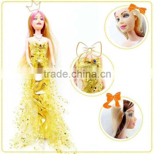 Pretty Girl With Long Hair Beautiful Toy Blythe Doll photo-4