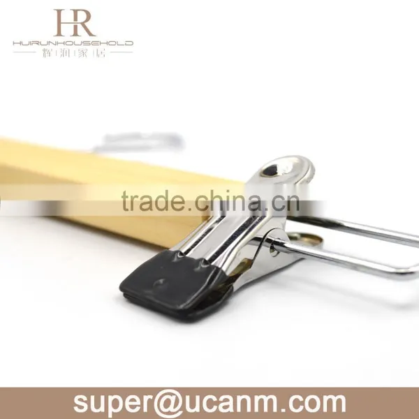 HRW-U36AN Wood Pant Hanger With Belt Hook in the Bottom photo-4