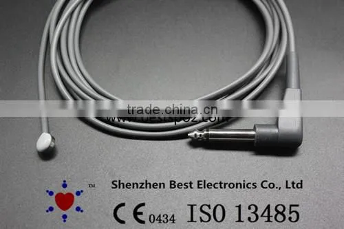YSI 400 Series Pediatric Skin Temperature Probe/ Sensor 2.25K Resistor