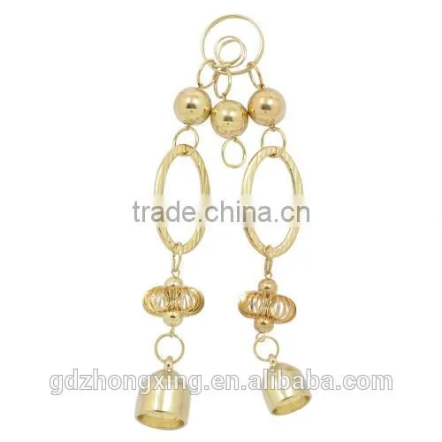 Men's Gold Chains,gold Plated Chains Wholesale,,Fashion Decoration Metal Chains With Lanterns and Bell