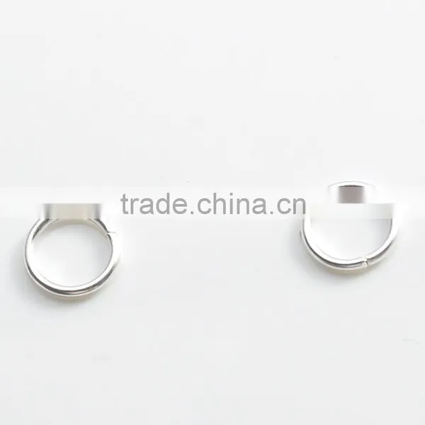 Silver 6mm Open Jump Rings Charm Connector Bracelet/Necklace Jewelry Findings photo-2