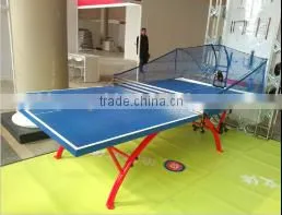 Small Rainbow Outdoor Table Tennis Table/SMC Top Board Outdoor Waterproof Ping Pong Table