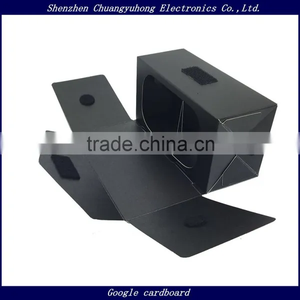 Custom Google Cardboard Foldabe 3D Glasses Virtual Reality Headset Mini VR Viewer for Samsung Xiaomi Smartphones photo-2
