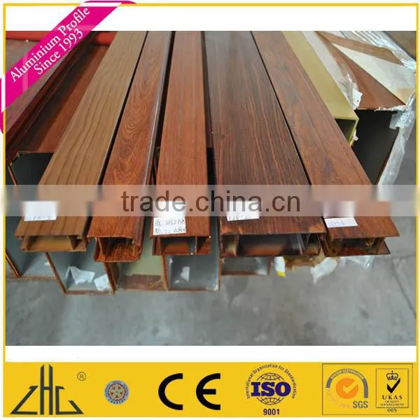 Wow!! Anodized Finish Aluminium Industrial Extrusion Profile Aluminium Price per Kg, Wood Color Aluminium Profile for Wardrobe photo-2