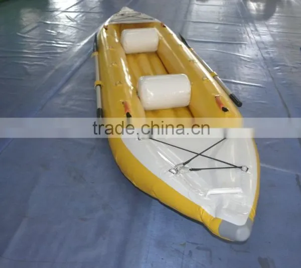Air Floor Foldable Pvc Inflatable Boat With Deep V Inflatable Keel photo-2