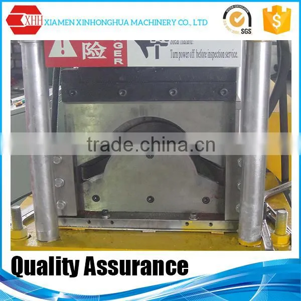 China Supply Color Metal Roof Ridge Cap Roll Forming Machine for Sale photo-3