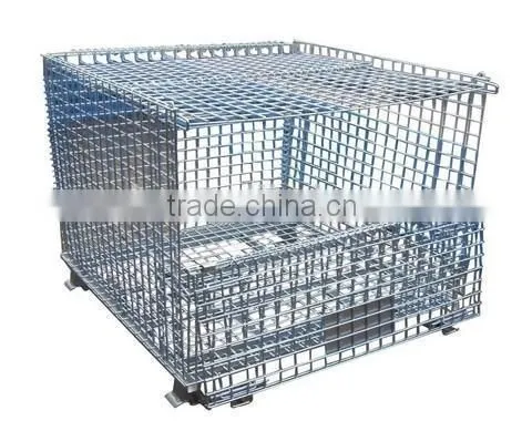 Wire Container With Top Cap