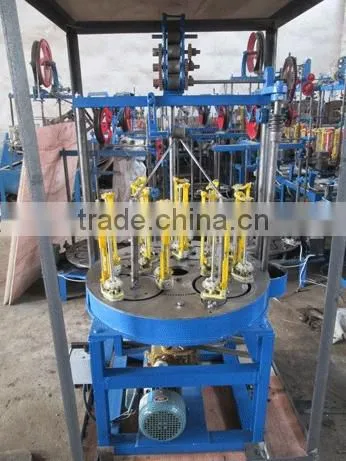 Leather Flat Belt Braiding Machine