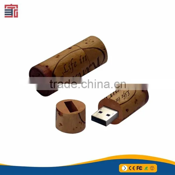 Drift Bottle USB 2.0 Flash Drive Wooden Gift Pen Drive photo-3