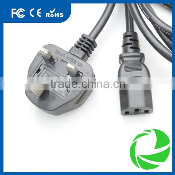 High Quality UK Power Cord With in Line Switch for British Market Power Supply Cord photo-2