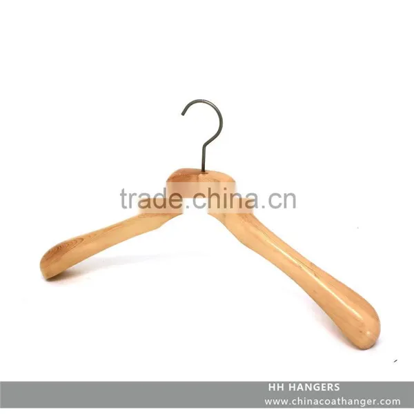 Luxury Wooden Hanger Manufacture All Kinds of Wholesale Wooden Suit Clothes Hanger photo-4