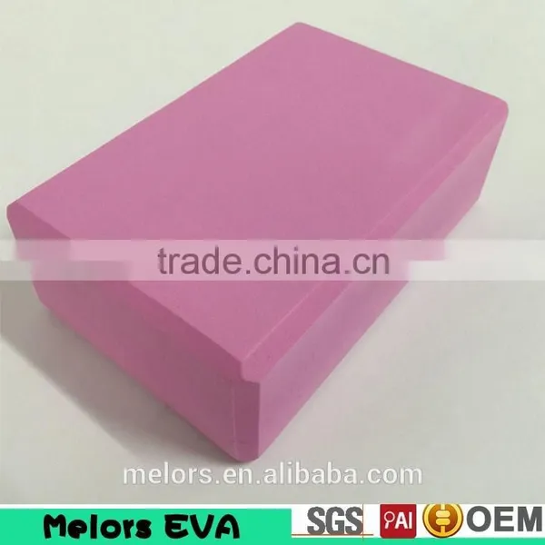 Melors Eco-friendly Yoga Block Exercise EVA YOGA Blocks and Bricks Newly Design High Quality Bamboo Yoga Block photo-4