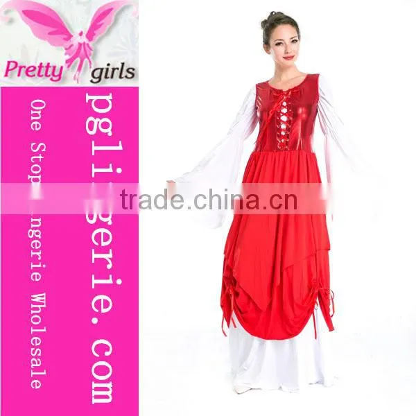 Beauty Lady Halloween Cosplay Game Dress Medieval Princess Costume photo-6