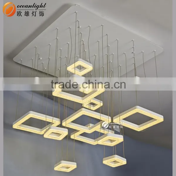 Crystal Sand Pendant Lamp Lampadari Modern Acrylic Light OXD9065-6C photo-6