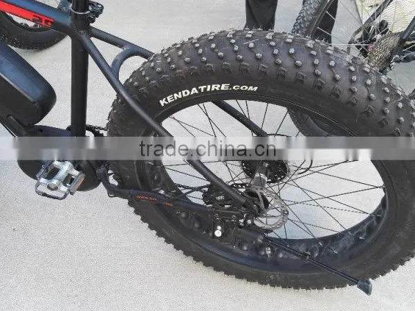 26inch *4.5 Kenda Fat Tire Mountain Electric Bicycle With 8fun Bafang Max Mid Motor 36V 350W ( HJ-M21 With Bafang Max 350W ) photo-2