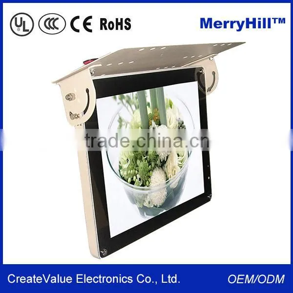 Square Screen LCD 15/17/18.5/19/21.5/22 Inch Coach Car Bus 5V USB Powered VGA Monitor photo-3