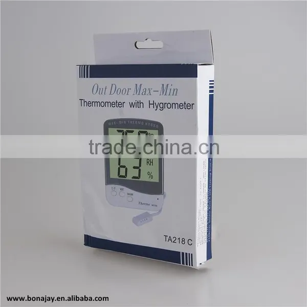 Indoor/outdoor Digital Thermometer Max-Min Thermo Hygro 0~+50C photo-6