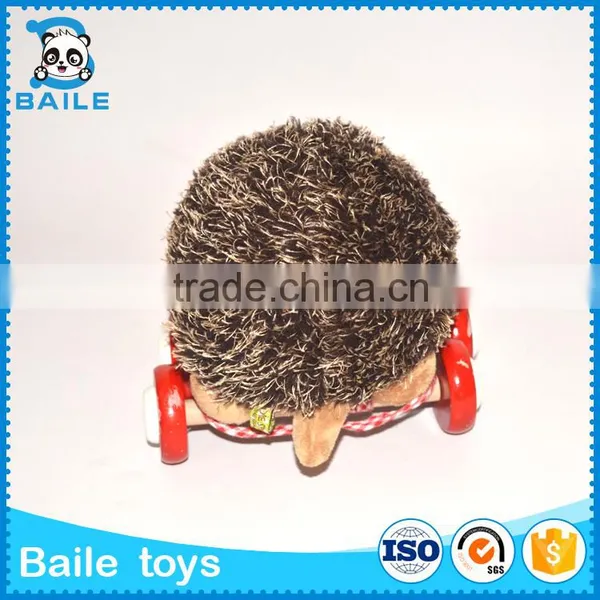 Soft Toy Hedgehog Plush With Pulley & Stuffed Toy photo-4