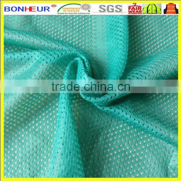 100 Polyester Knitted Soft Mesh Fabric for Sportswear photo-2