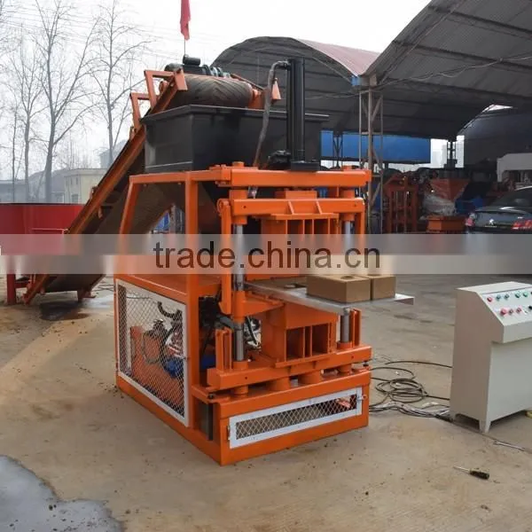 ZY2-10 Semi Automatic Machine for Making Interlocking Blocks in Kenya photo-4