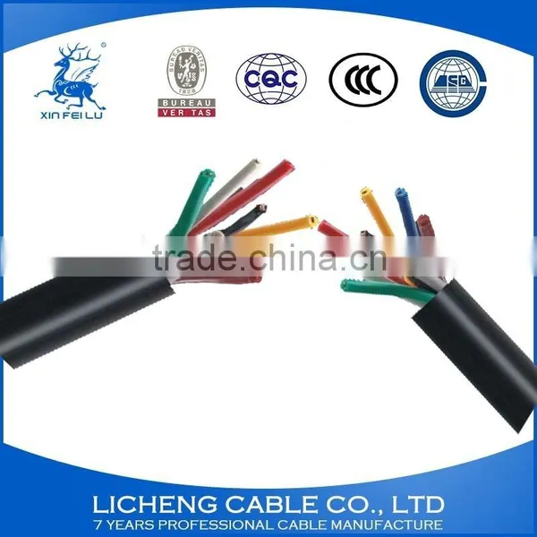 Kvv 14*2.5mm2 Coiled Cable for Machine Control Cable Copper Cable Pvc Insulated Pvc Sheathed Cable photo-4