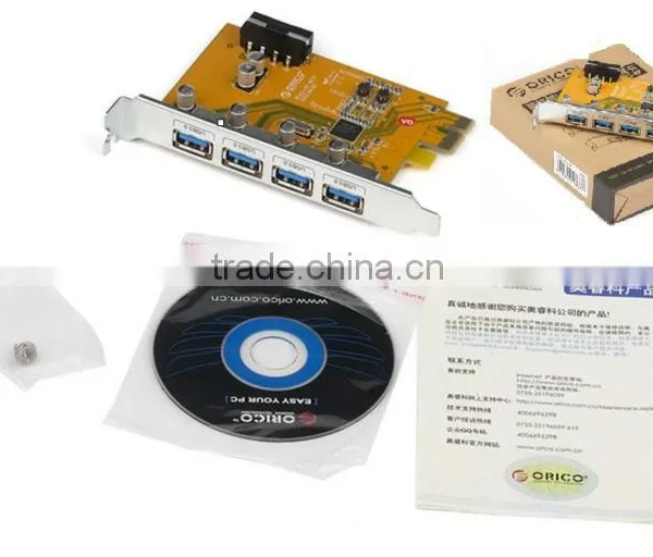 4ports USB3.0 PCI-E Express Card photo-6