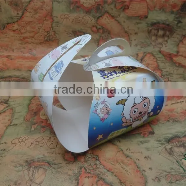 Custom Printed Simple Design Paper Single Cupcake Box Wholesale China photo-3