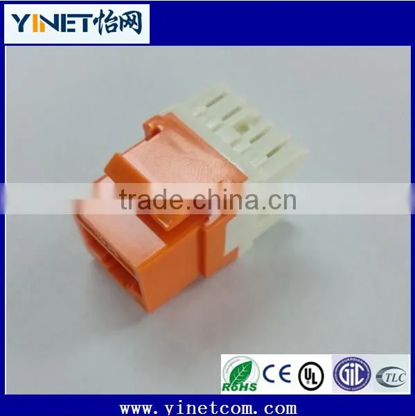 Professional Factory UTP CAT 6 RJ45 Keystone Jack for Network Connecting photo-3
