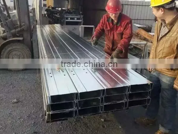 Cold-Formed Machinery for C Purlin, C Purlin Cold Roll Forming Machinery With Punching Holes photo-5