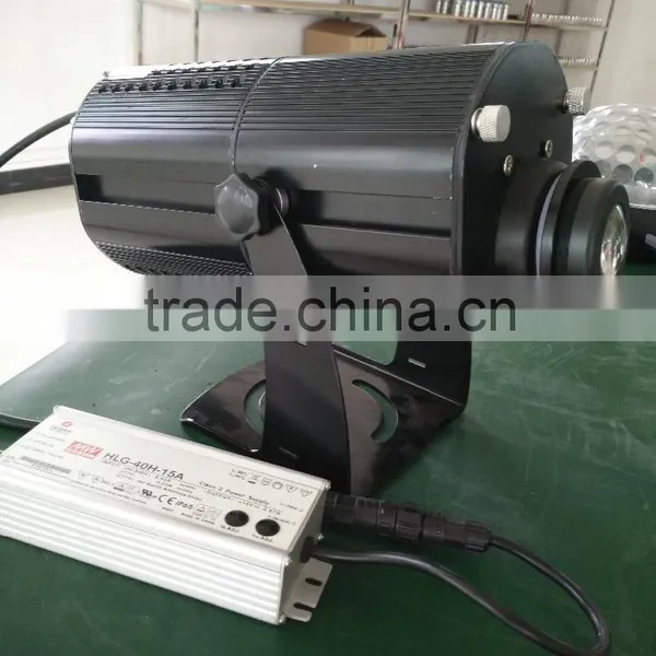 China Best Selling Hot Style 30/40/50/60w Waterproof LED Ads Projection Lamp,gobo Building Projection ,Taiwan CREE photo-2