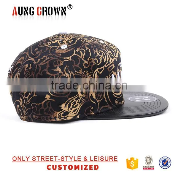 Newest Embroidery 5 Panel Snapback Cap photo-5