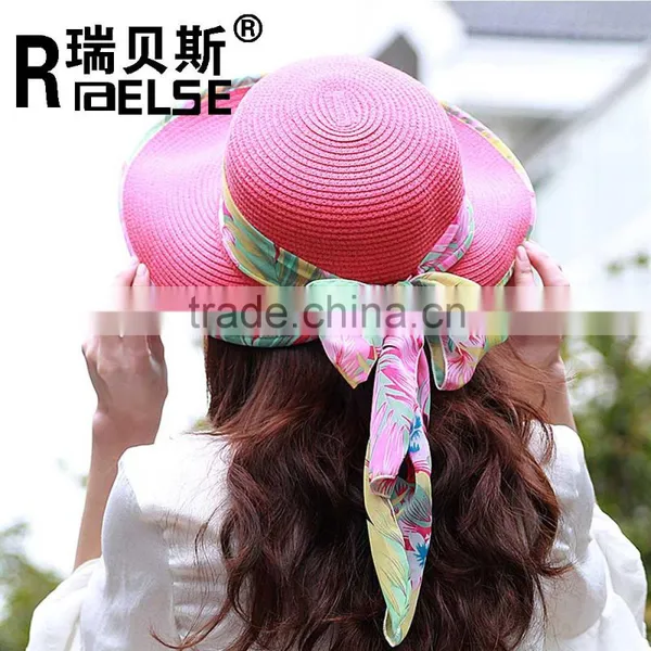 Cheap Sun Betiful Ladies Hats Wholesale Paper Straw Hat photo-5