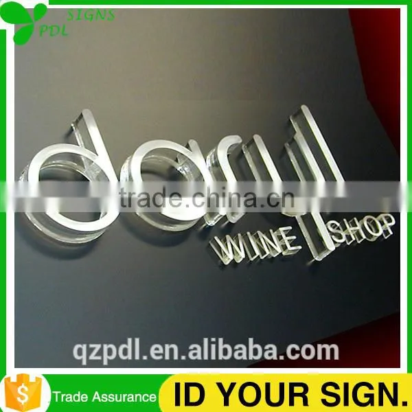 Laser Cut 3D Acrylic Wall Logo For Business Sign photo-4