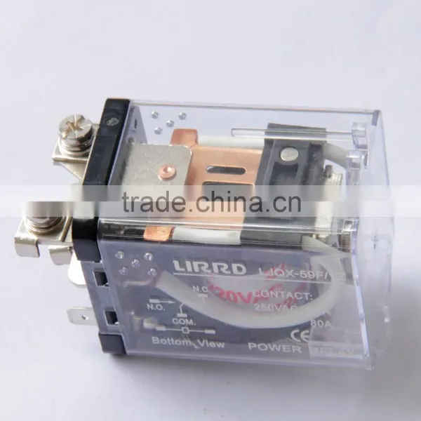 80A Relay JQX-59F/general Relay/ Universal Relay/high Power Relay photo-3
