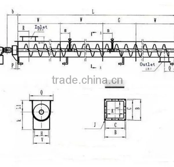 China Supplier Hot Sale Industrial Airtight Coal Powder Screw Feeder for Sale photo-3