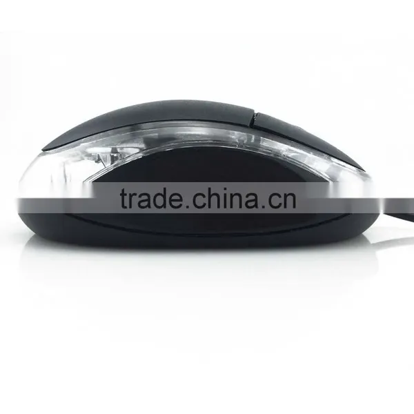 Promotional Wired Ultra-thin Mini Mouse Usb Charging Support Notebook Desktop photo-3