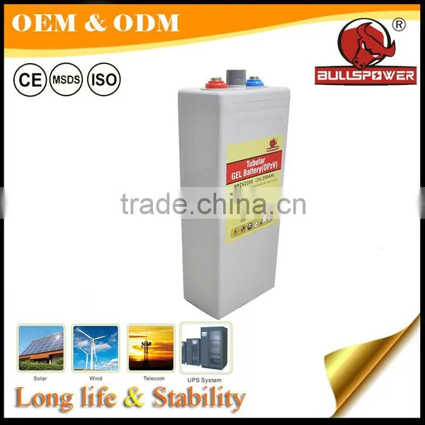 20 Years Design Life High Power Cycles 2V 1000ah OPZV Gel Solar Battery photo-5