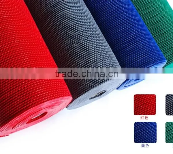 PVC Hollow Mat S-Shaped Floor Carpet photo-6