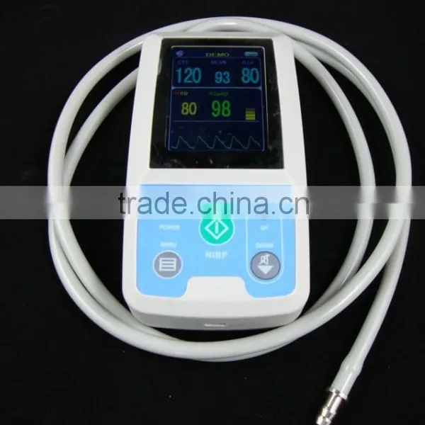 24 Hours SpO2 Color LCD ABPM Ambulatory Blood Pressure Monitoring Manufacturer photo-2