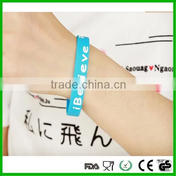 Hot Sale Custom Bracelet Silicone Wristband Sport photo-3