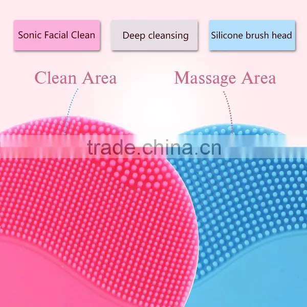Wholesale Bathroom Use Face Body Skin Electric Deep Cleaning Massage Face Exfoliator Brush photo-5