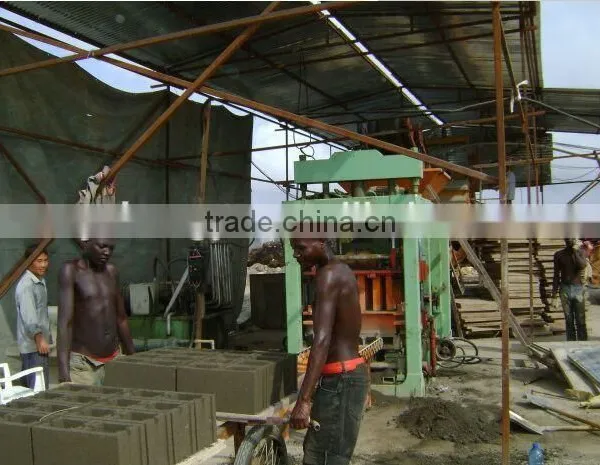 Shengya Germany Technology QT4-15 Automatically Concrete Fly Clay Block Machines Small Scale Industries in India Images photo-6
