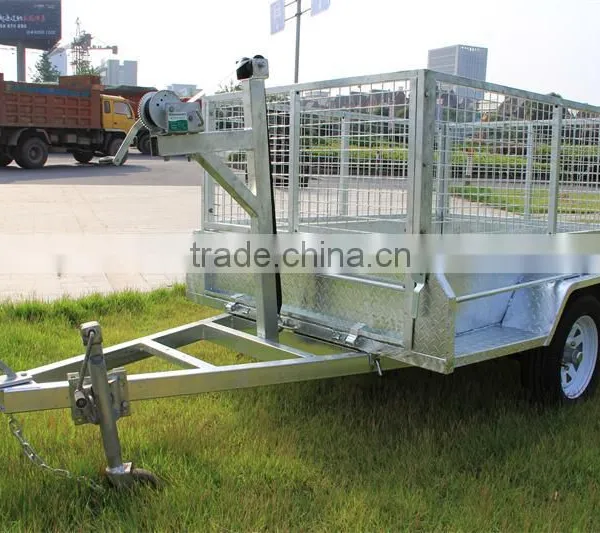 8x5 Heavy Duty Fully Welded Box Trailer photo-5